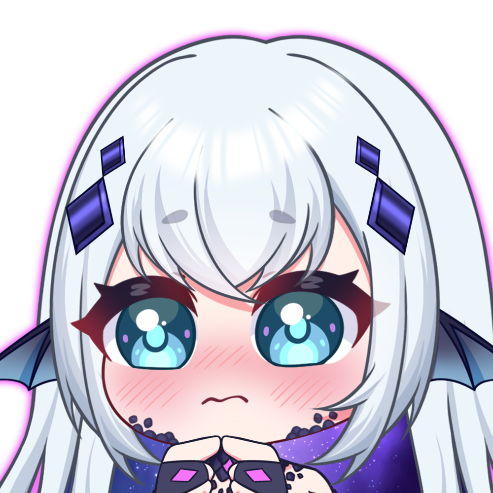 Lanni's blushing emote
